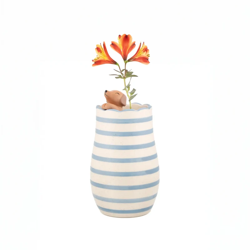 Sass & Belle Guckende Dackelvase