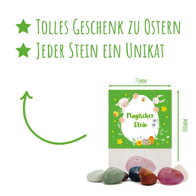 Glücksstein Ostern