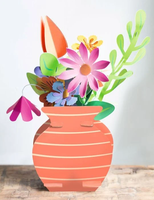 Moses Papierblumen-Bastelset