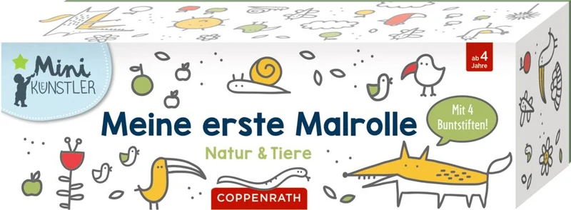 Coppenrath Meine erste Malrolle Natur &Tiere