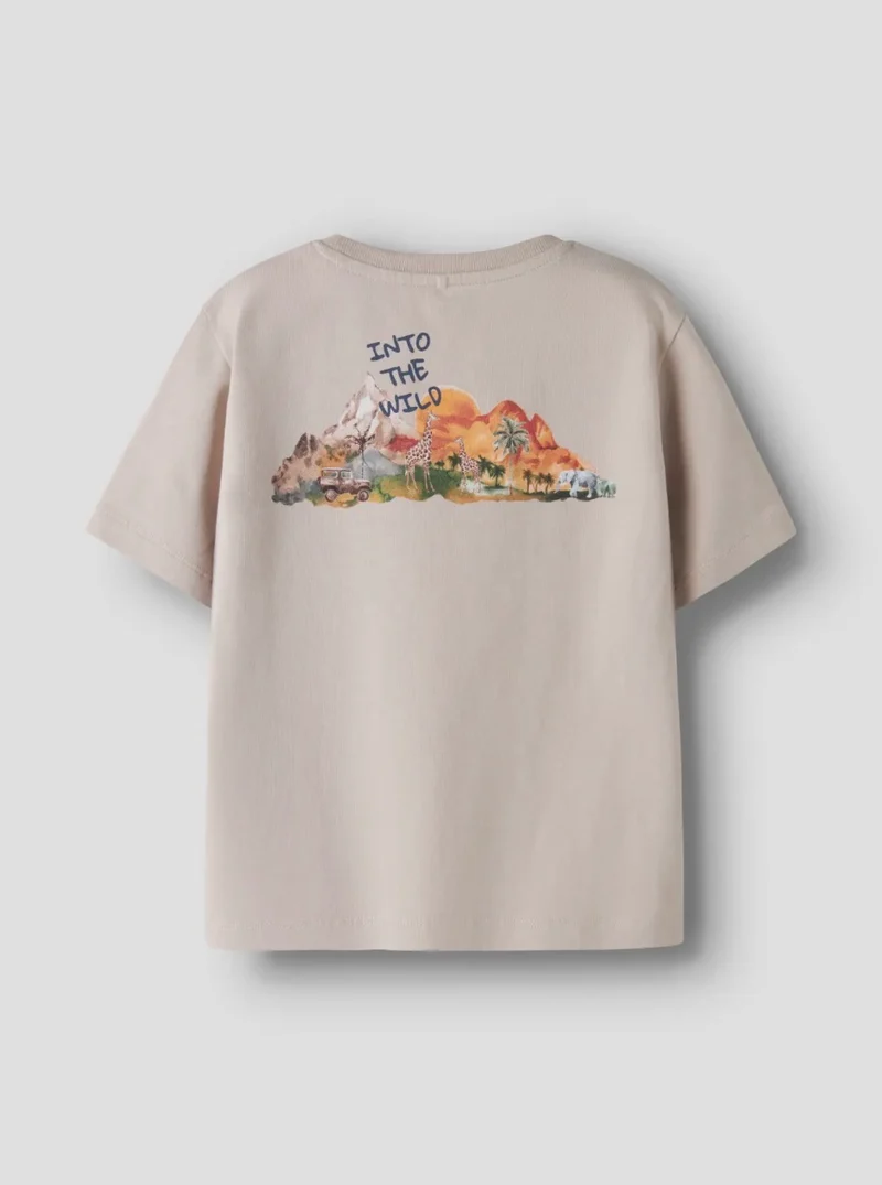 name it T-Shirt Safari (nmmhugo) Chateau Gray
