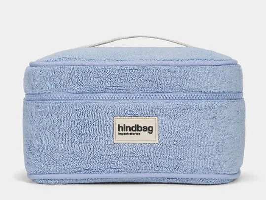 hindbag Kulturtasche Gaspard eponge blue