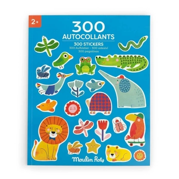 Moulin Roty Stickerheft Toupitis 300 Stück