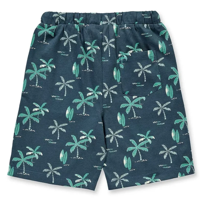 Sense Organics Shorts KHAN Palms Deep Petrol
