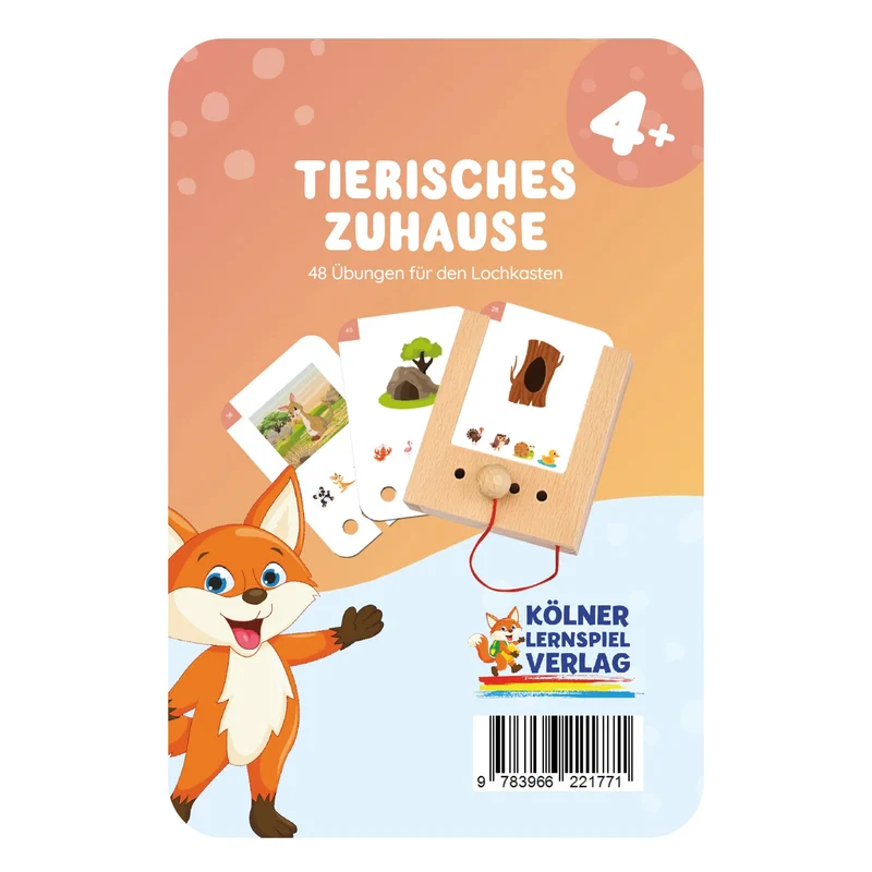 Tierisches Zuhause - Übungen für den Lochkasten
