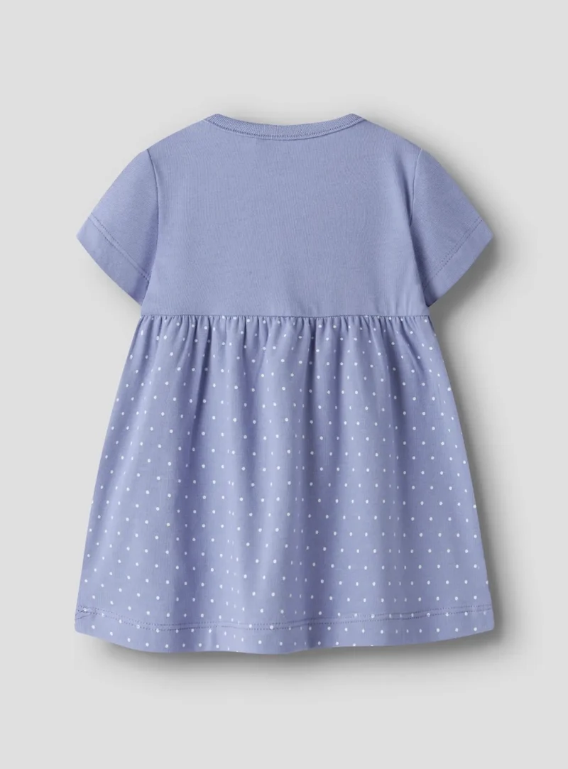name it Kurzarmkleid (nbfjabelle) blau mit Erdbeeren