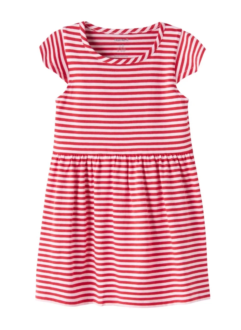 name it Kleid rot geringelt (nmfvinanna)