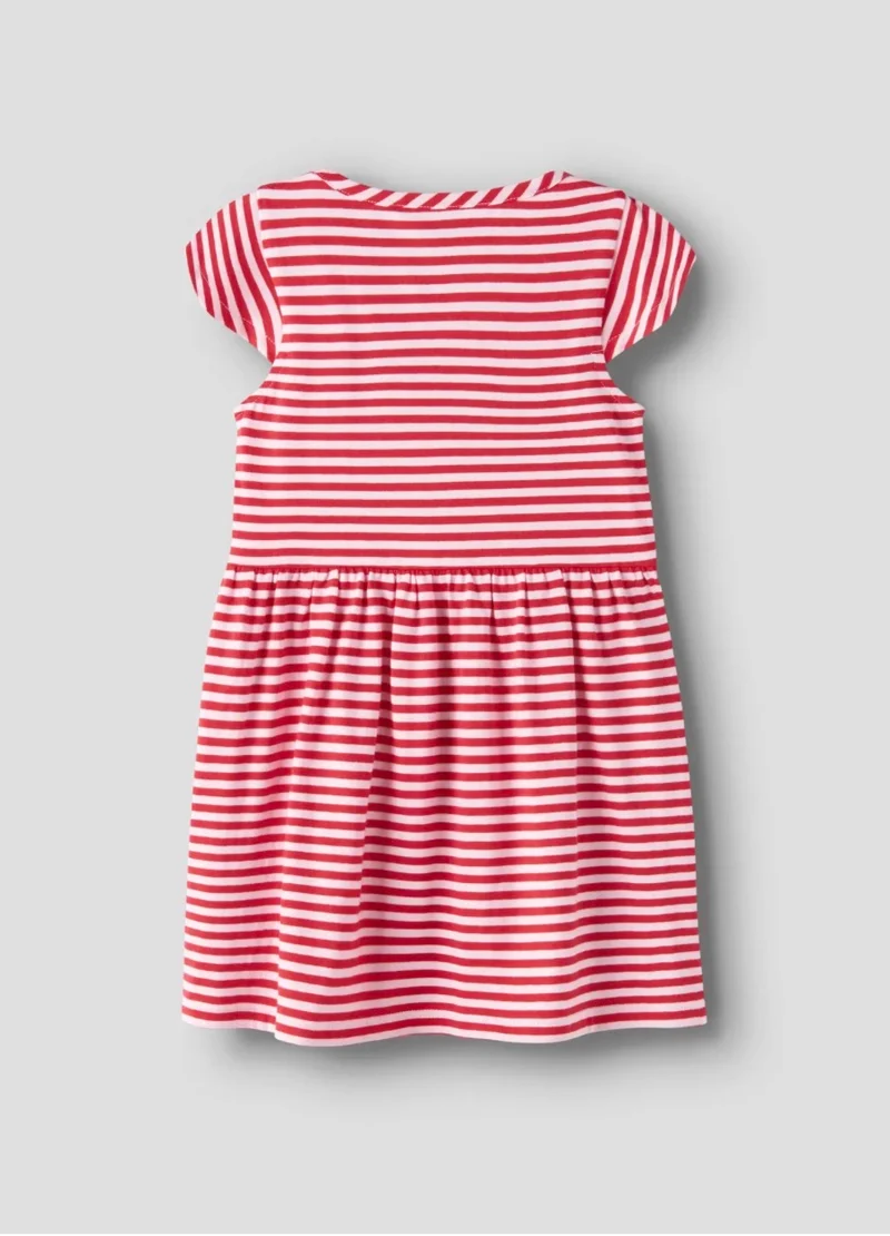 name it Kleid rot geringelt (nmfvinanna)
