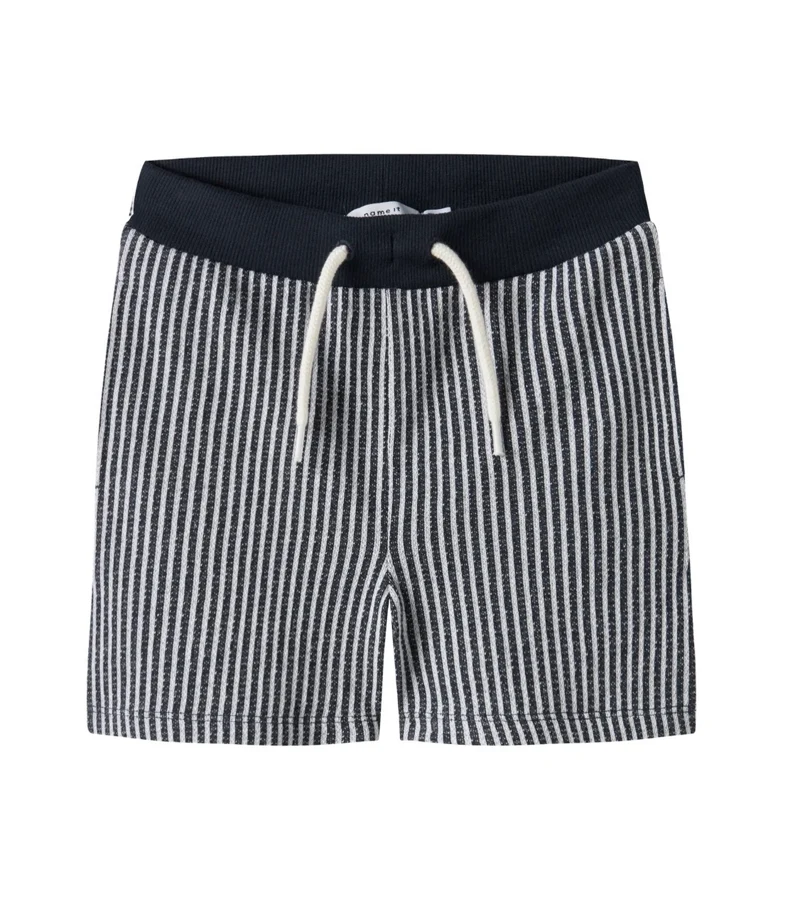 name it gestreifte Shorts (nmmhans) schwarz