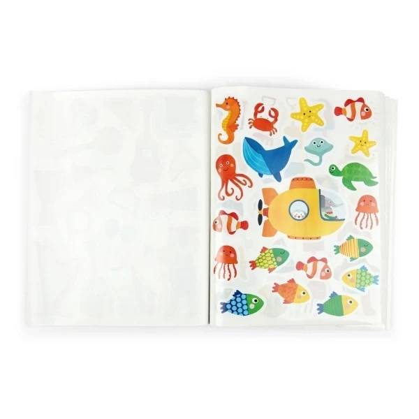 Moulin Roty Stickerbuch 300 Themensticker