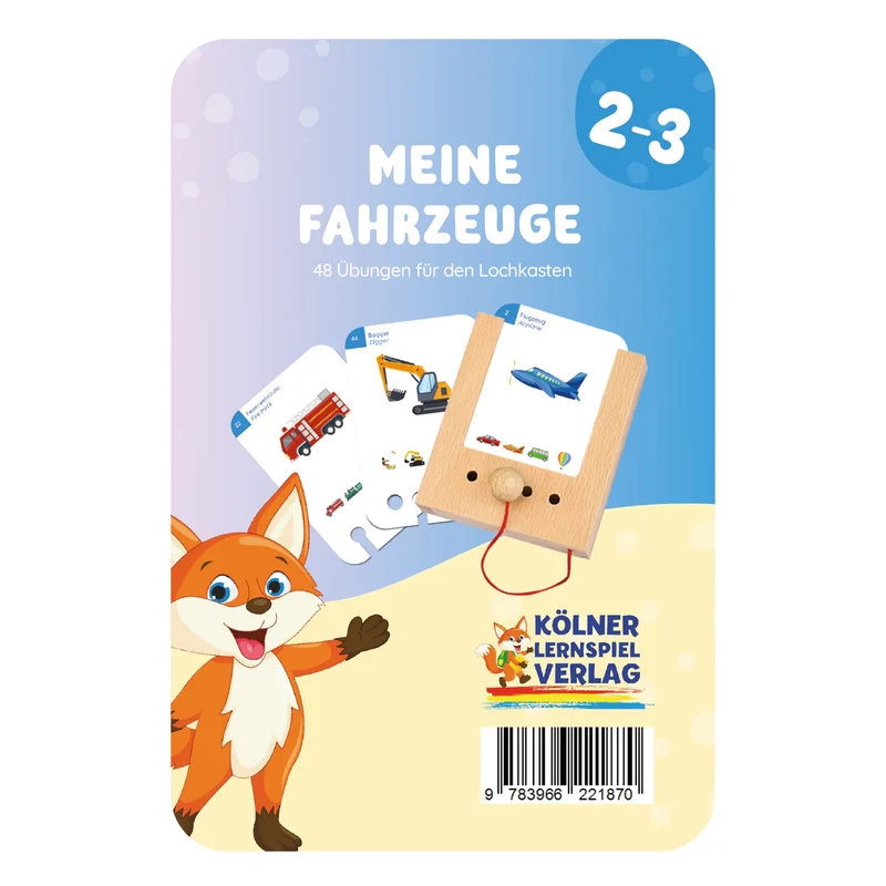 Fahrzeuge - Übungen für den Lochkasten - 2-3