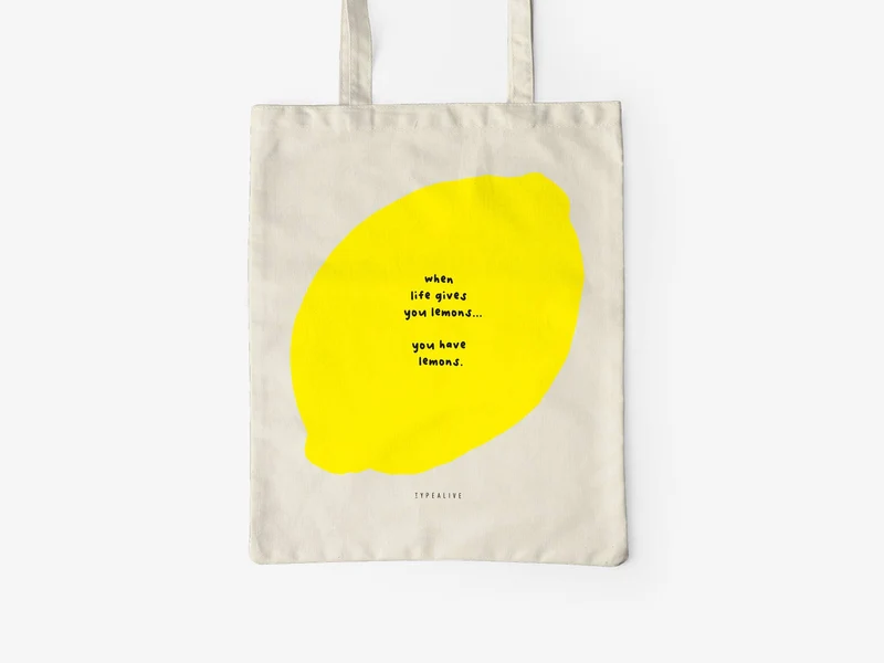 Baumwolltasche / You Have Lemons