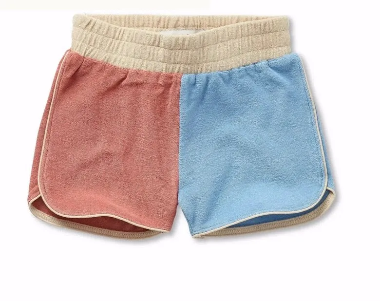 Sproet & Sprout Frottee Shorts Colourblock