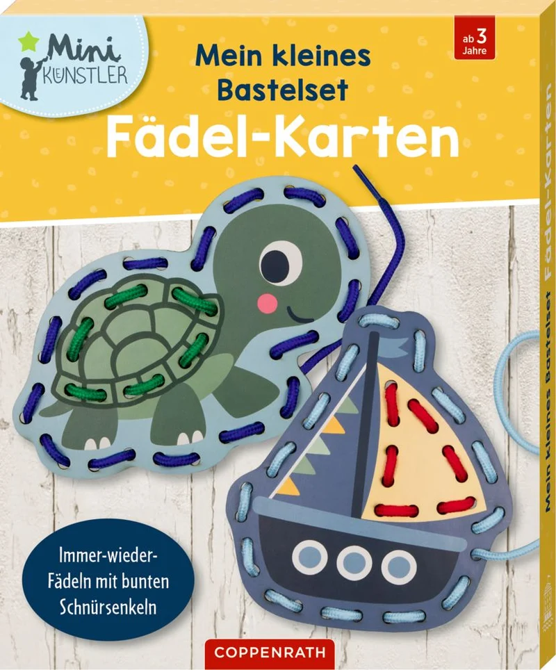 Coppenrath Mein kleines Bastelset: Fädel-Karten