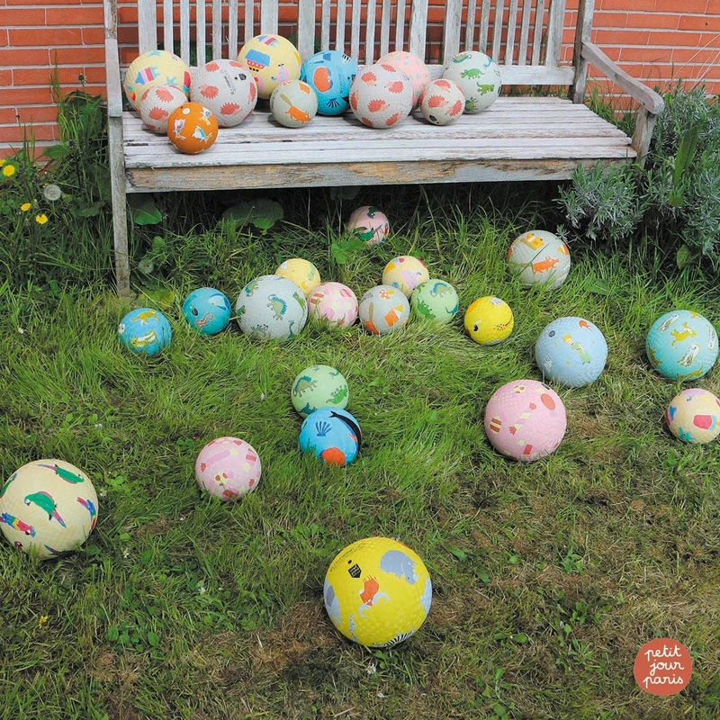 Petit Jour - Kautschukball groß „auf dem Spielplatz“