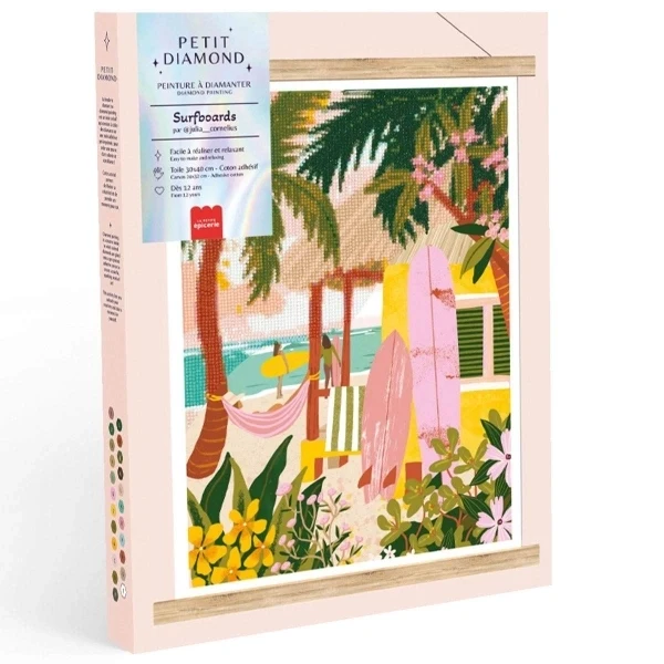 La petite épicerie Diamond Painting Set Surfing