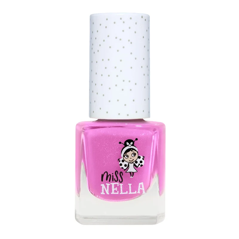 Miss Nella wasserbasierter, geruchsfreier Peel-off Nagellack für Kinder in Blueberry Smoothie