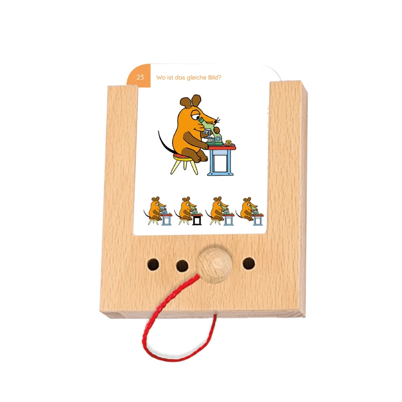 Denkspiele mit der Maus 5-6+ - Übungen für den Lochkasten