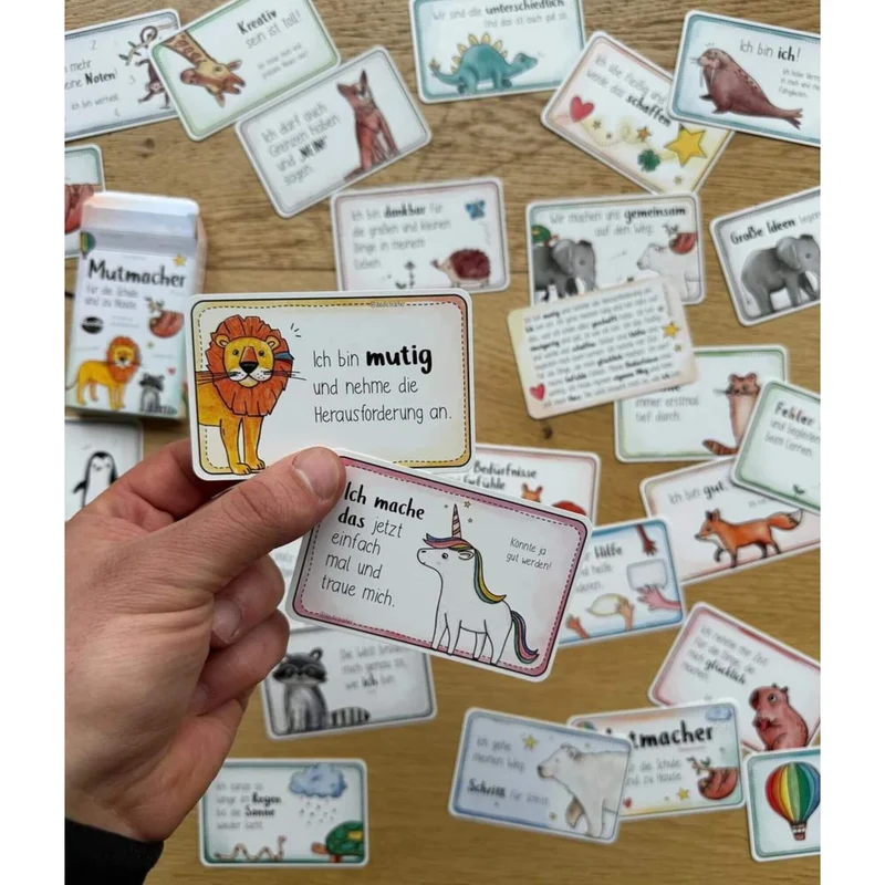26 Mutmacherkarten mit Growth Mindset