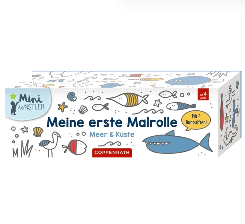 Coppenrath Meine erste Malrolle Meer & Küste