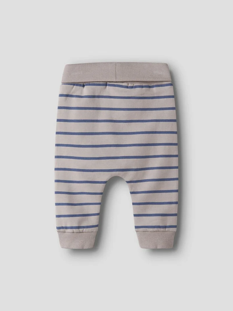 name it Jogginghose gestreift mit Bär (nbmdaddel)