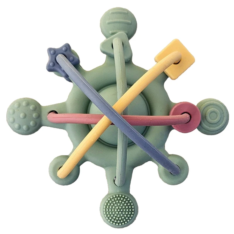 Orbit Baby Silikon-Aktivitätsspielzeug Cameo Green