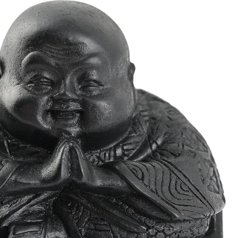 Chinese Buddha Shungite Figurine 1.5x1.75 Approx. 1200.00ctw