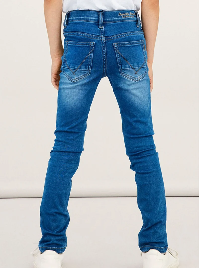 name it Jeans mittelblau (nkmtheo)