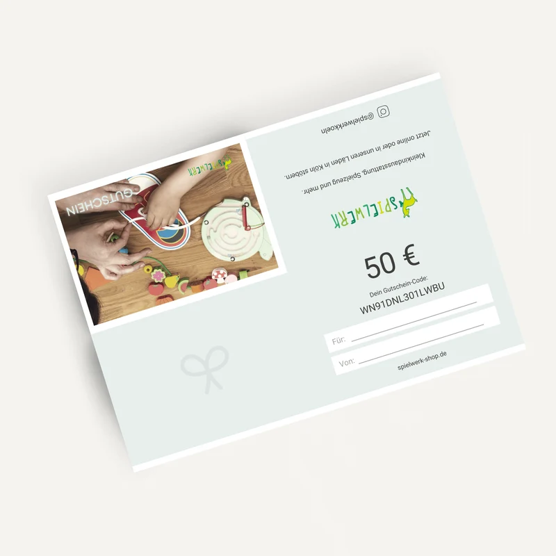 SPIELWERK Geschenkgutschein | Digital