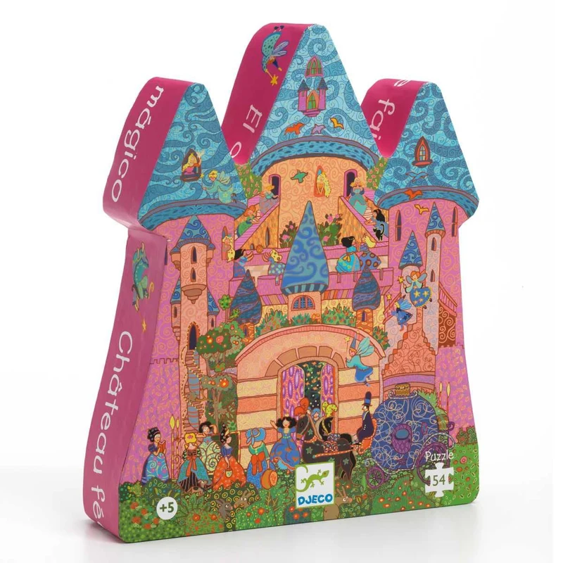 Djeco Puzzle Feenschloss 54teilig