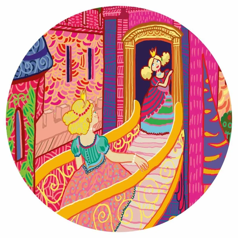 Djeco Puzzle Feenschloss 54teilig
