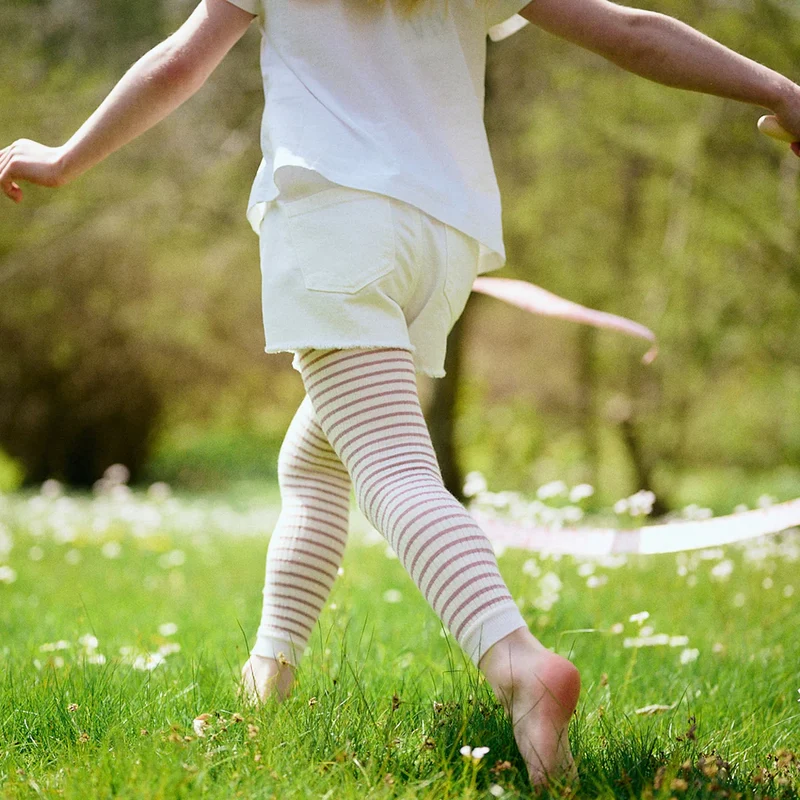 MP kids Kallie Leggings Silver Pink