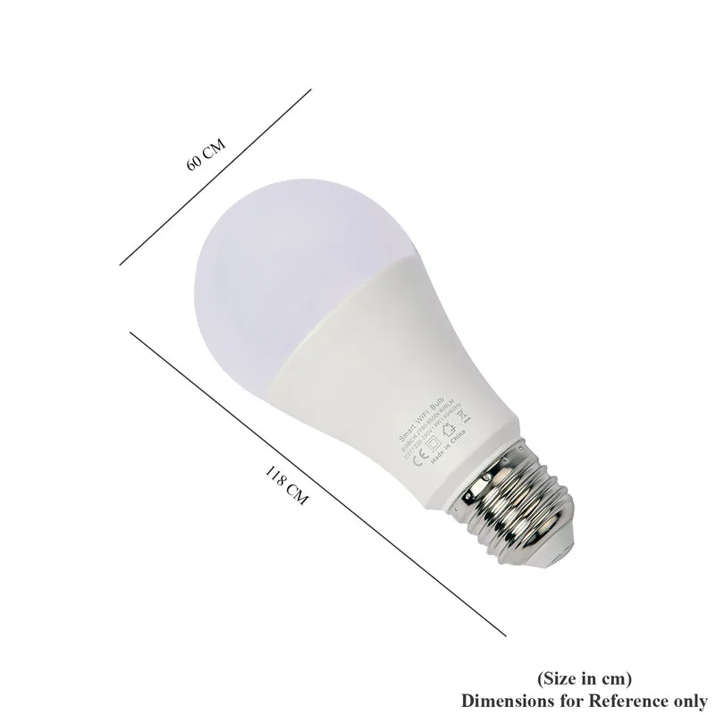 LED Glühbirne mit Farbwechsel mit Bluetooth & WLAN-Verbindung, 806LM