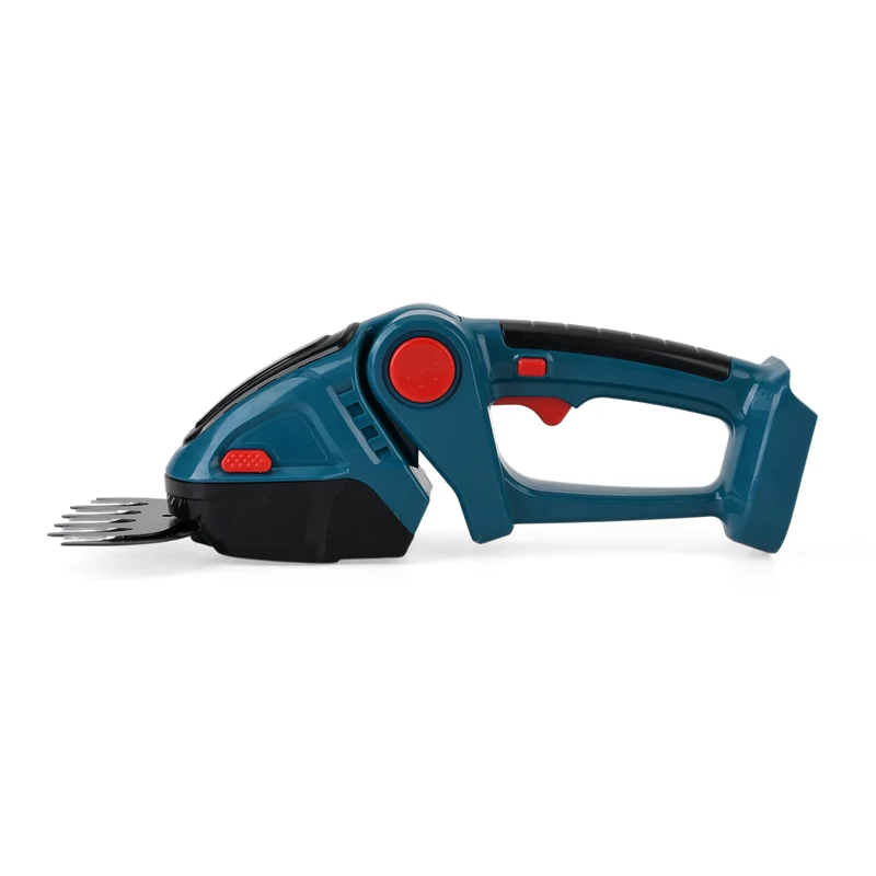 Akku Gras und Strauchschere, 2 in 1 Gartenschneider, 6000 mAh, 390 W, Gelb