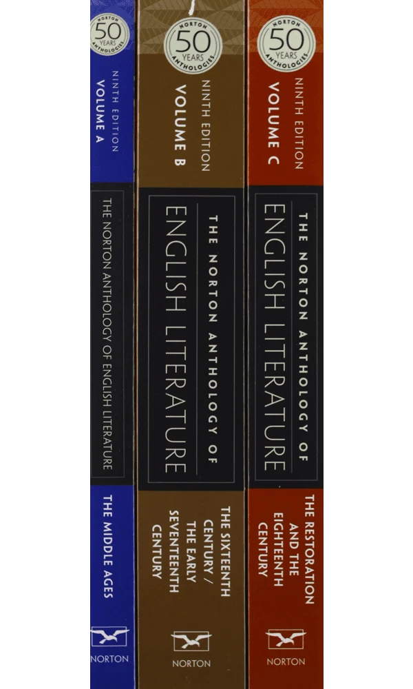 The Norton Anthology Of English Literature Ninth Edition Vol Package 1 A B C