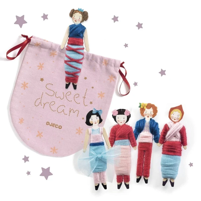 Djeco Do it yourself Sorgenpüppchen zum Basteln Sweet Night