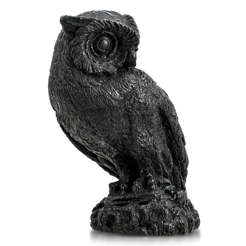 Handgeschnitzte Hasenfigur aus Roh-Schungit, ca. 10 x 8 cm