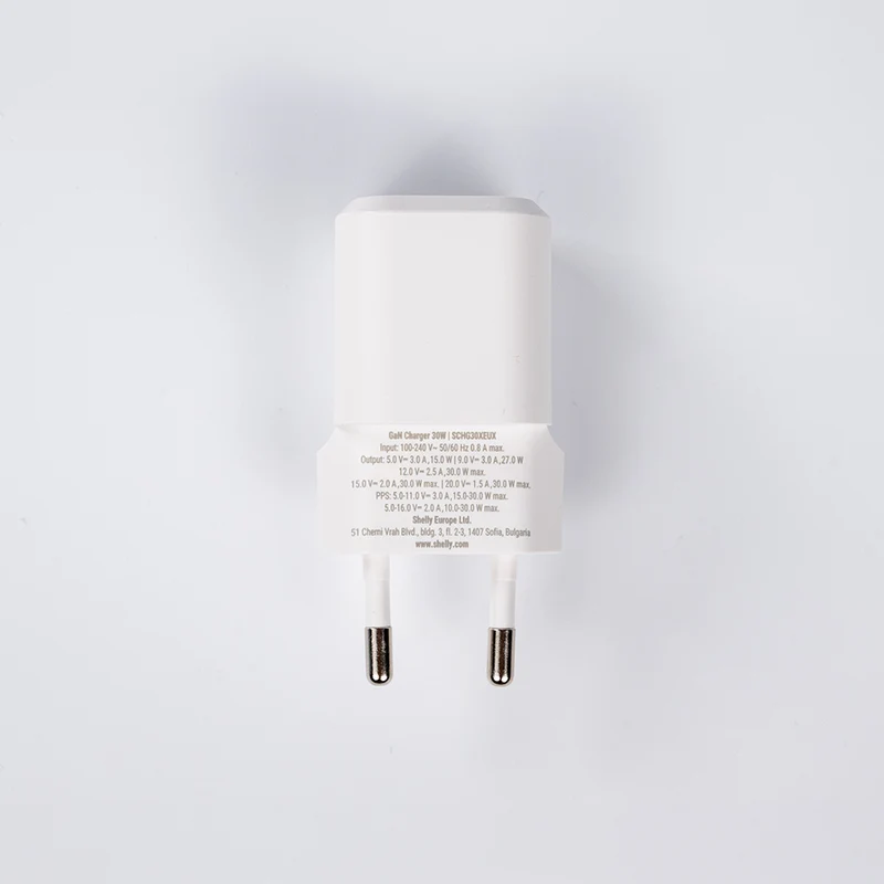 GaN Charger 30W White EU