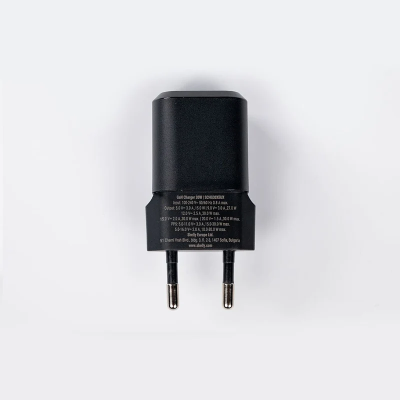 GaN Charger 30W Black EU