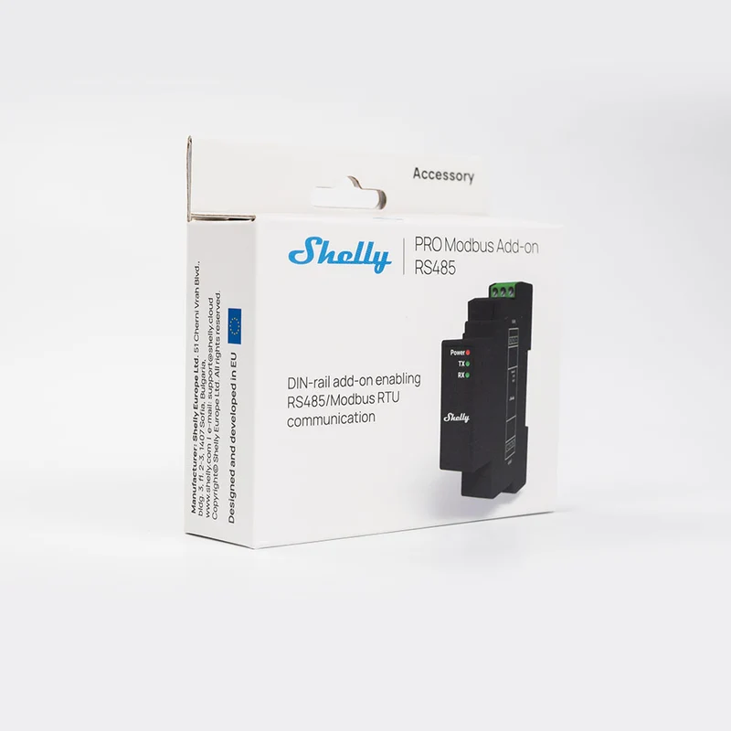 Shelly Pro Modbus Add-on RS485