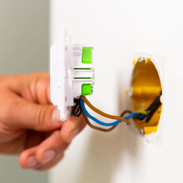 Shelly Wall Switch with 1 Button White