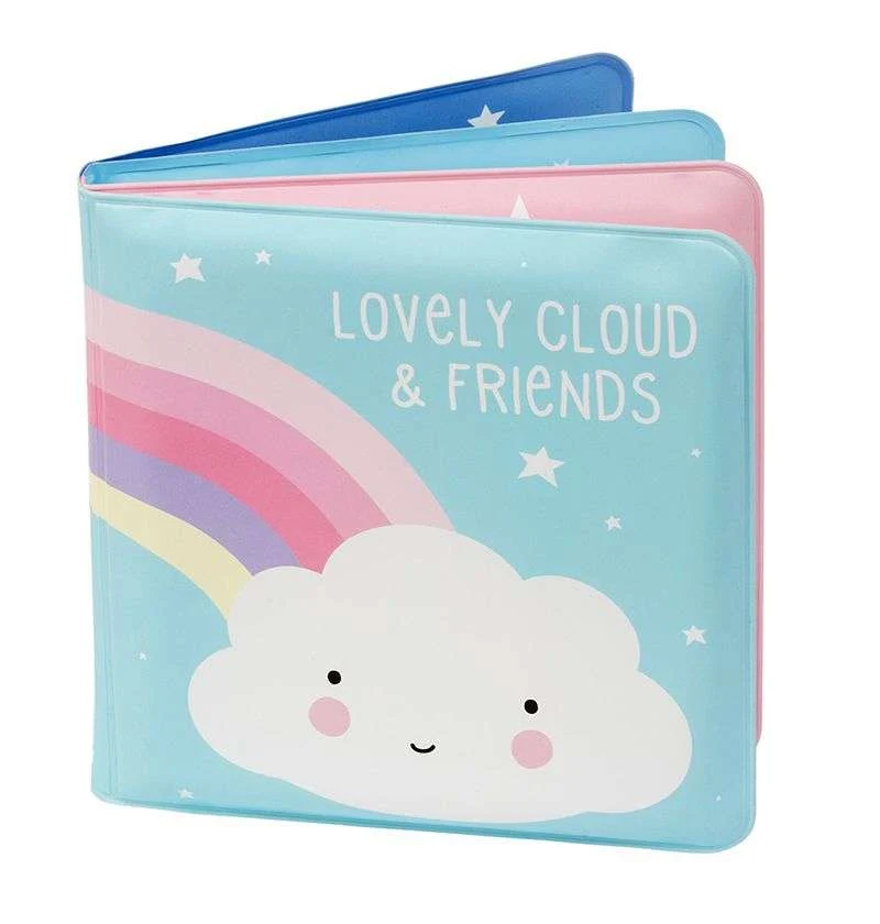 a little lovely company Badebuch Wolken und Freunde