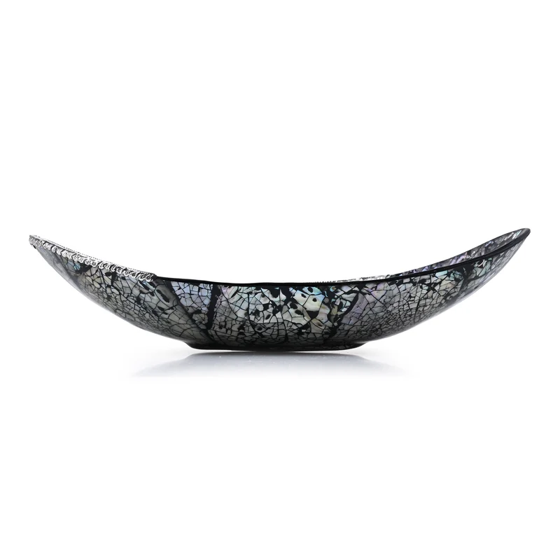 Royal Bali - Abalone Muschel Ovale Dekoschale, 925 Silber