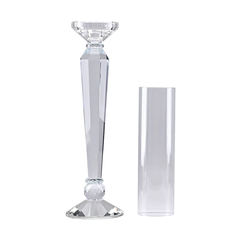 The 5th Season Kristall-Kerzenhalter, 59cm Höhe, transparent