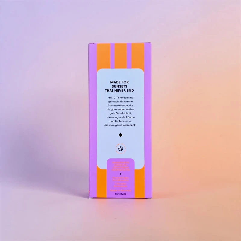 Stabkerzen “Kiwi City Sunset Motel” 4er-Set | pinkstories