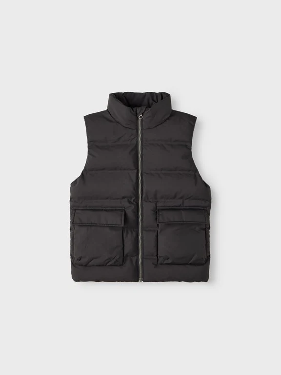 name it Puffer Vest Mellow TB Black (nkmmellow)