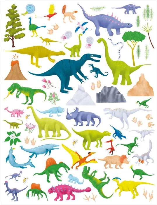 moses Mein magisches Dinosaurier Rubbelsticker-Buch