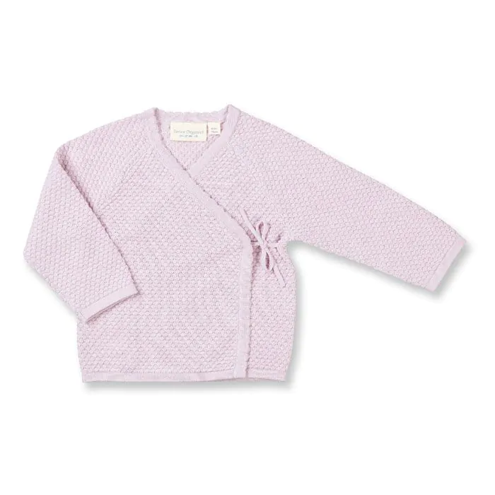 Sense Organics Baby-Wickeljacke altrosa