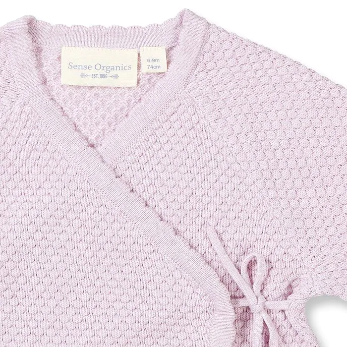 Sense Organics Baby-Wickeljacke altrosa