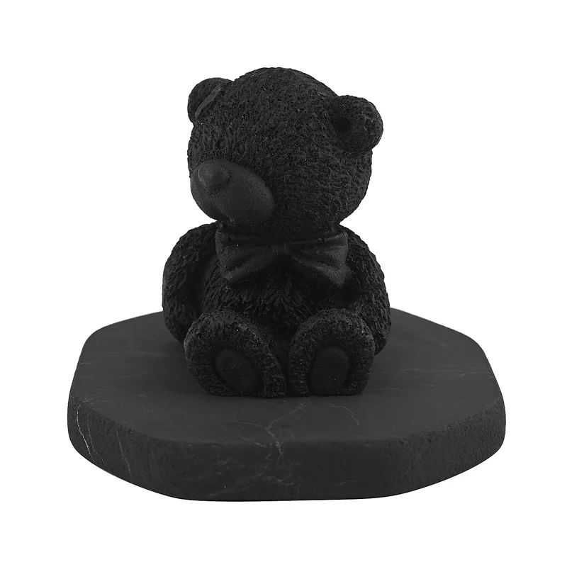 Teddy Bear Shungite Figurine 2.5x1.25